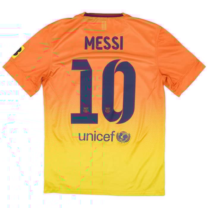 2012-13 Barcelona Away Shirt Messi #10 - 7/10 - (S)
