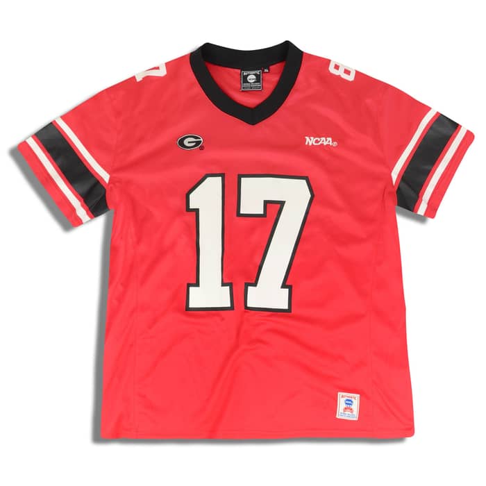 2000s Georgia Bulldogs #17 NCAA Jersey (Home) XL