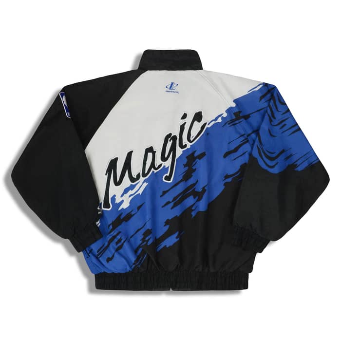 1990s Orlando Magic Logo Athletic Rain Jacket XL