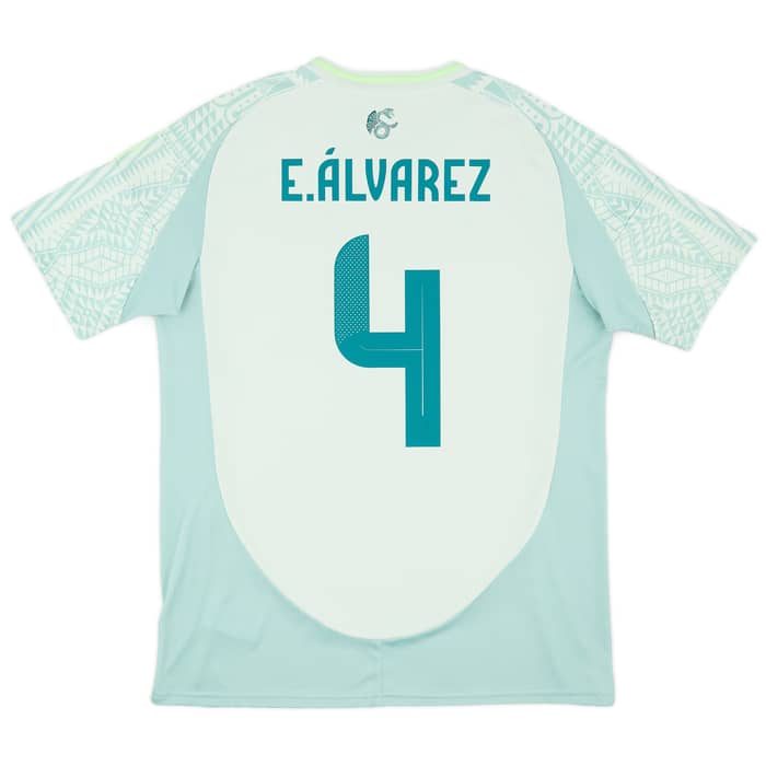 2024-25 Mexico Away Shirt E.Alvarez #4