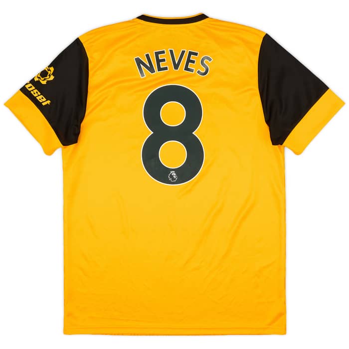 2020-21 Wolves Home Shirt Neves #8 - 8/10 - (M)