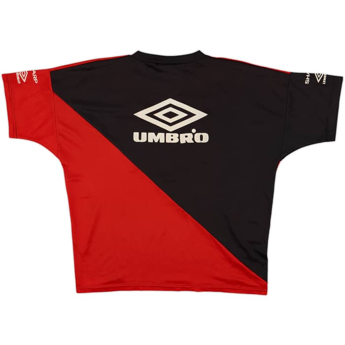 1994-95 Manchester United Umbro Training Shirt - 4/10 - (L)