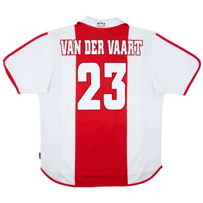 2000-01 Ajax Centenary Home Shirt Van Der Vaart #23 - 7/10 - (XL)