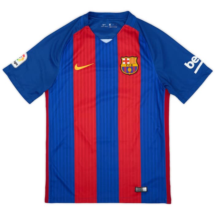 2016-17 Barcelona Home Shirt Messi #10 - 8/10 - (S)