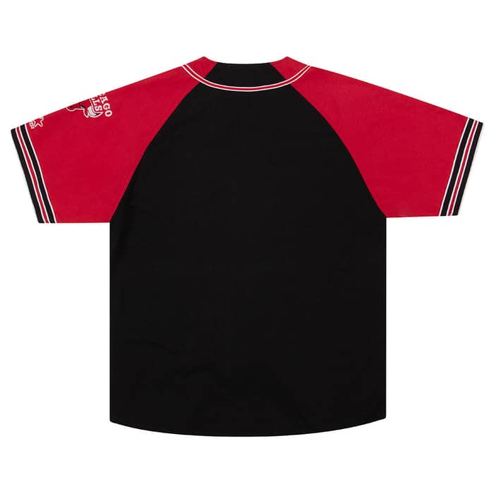 1990s Chicago Bulls Starter Baseball Jersey L