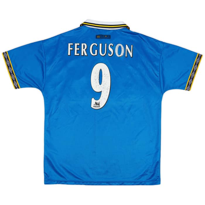 1997-99 Everton Home Shirt Ferguson #9 - 6/10 - (L)