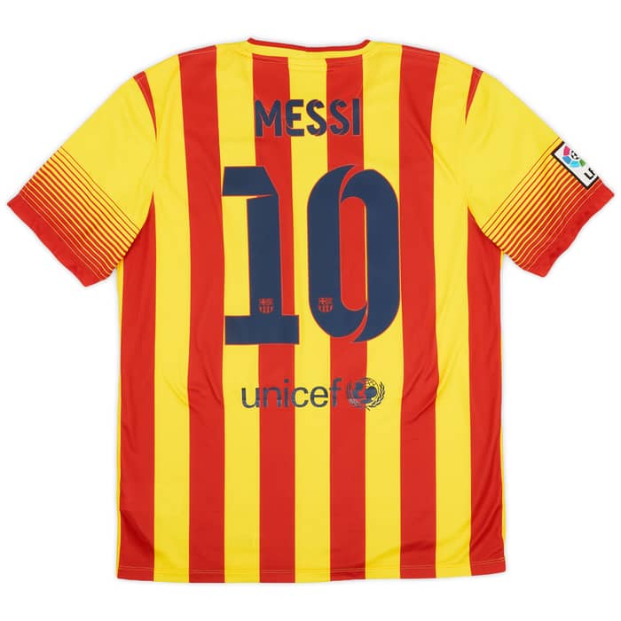 2013-15 Barcelona Away Shirt Messi #10 - 8/10 - (L)