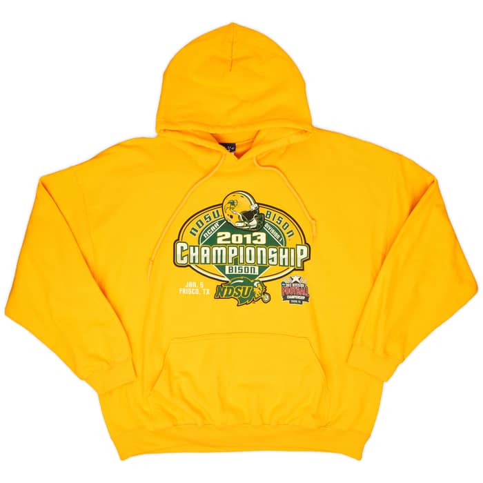 2013 North Dakota State Bison Hooded Sweat Top - 9/10 - (XXL)