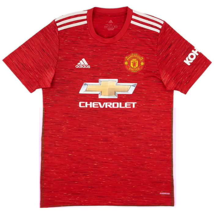 2020-21 Manchester United Home Shirt B.Fernandes #18 - 5/10 - (M)