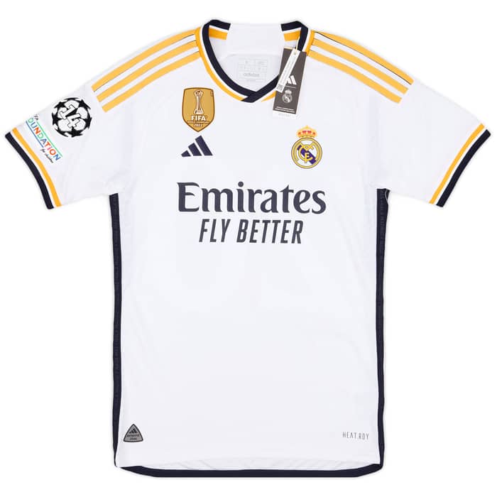 2023-24 Real Madrid Authentic Home CL Shirt Fran Garcia #20 (S)