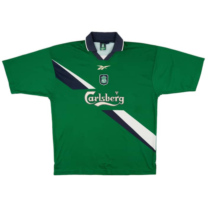 1999-00 Liverpool Away Shirt Gerrard #28 - 6/10 - (L)