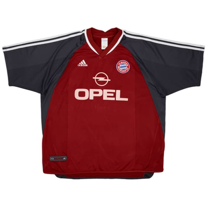 2001-02 Bayern Munich Home Shirt Scholl #7 - 7/10 - (XL)