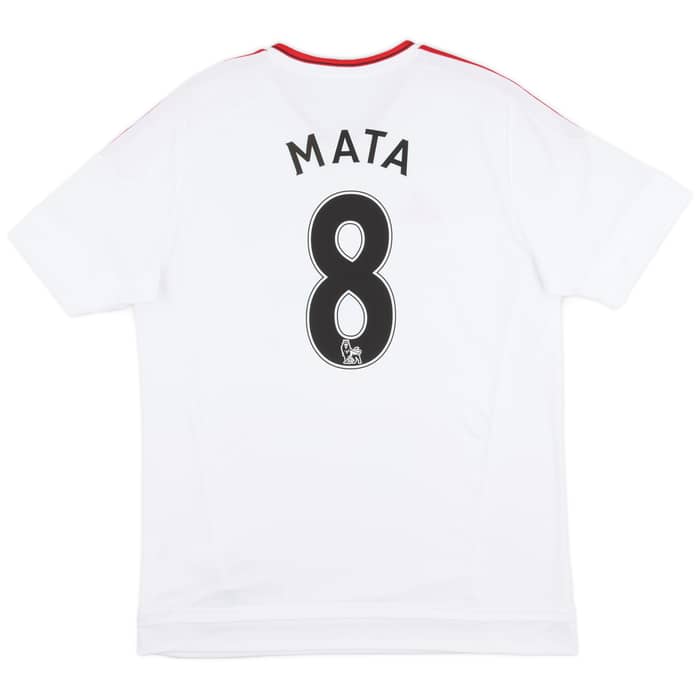 2015-16 Manchester United Away Shirt Mata #8 - 9/10 - (L)