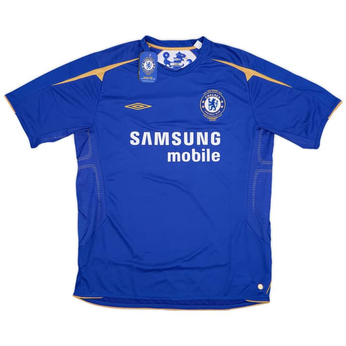 2005-06 Chelsea Centenary Home Shirt Drogba #15 (XL)
