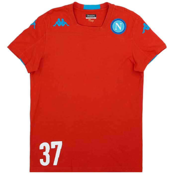 2016-17 Napoli Player Issue Training Shirt # - 6/10