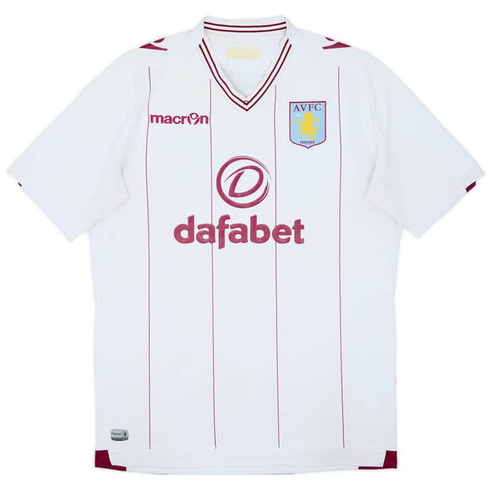 2014-15 Aston Villa Away Shirt Grealish #40 - 6/10 - (M)