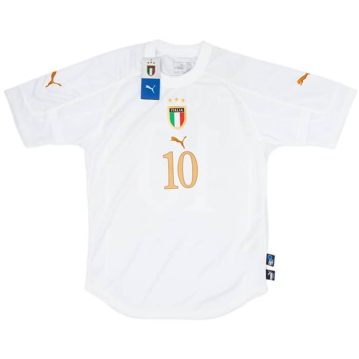 2004-06 Italy Away Shirt Totti #10 (M)