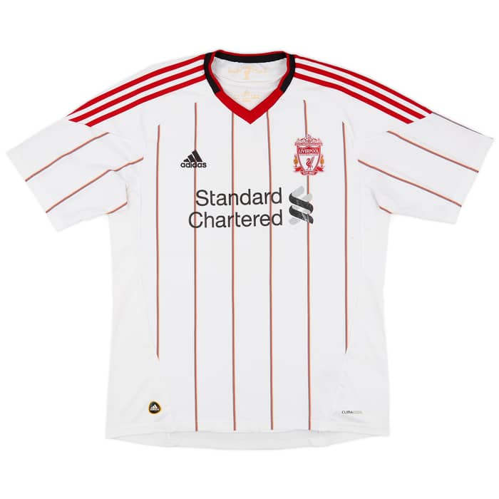 2010-11 Liverpool Away Shirt Gerrard #8 - 6/10 - (L)