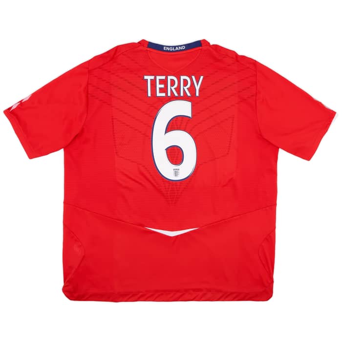 2008-10 England Away Shirt Terry #6 - 8/10 - (XXL)