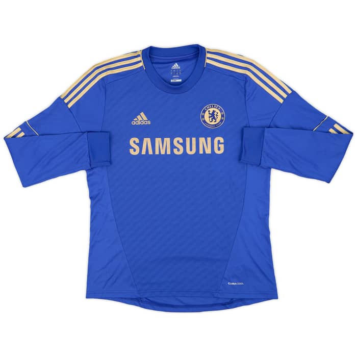 2012-13 Chelsea Home L/S Shirt #21 - 7/10 - (L)