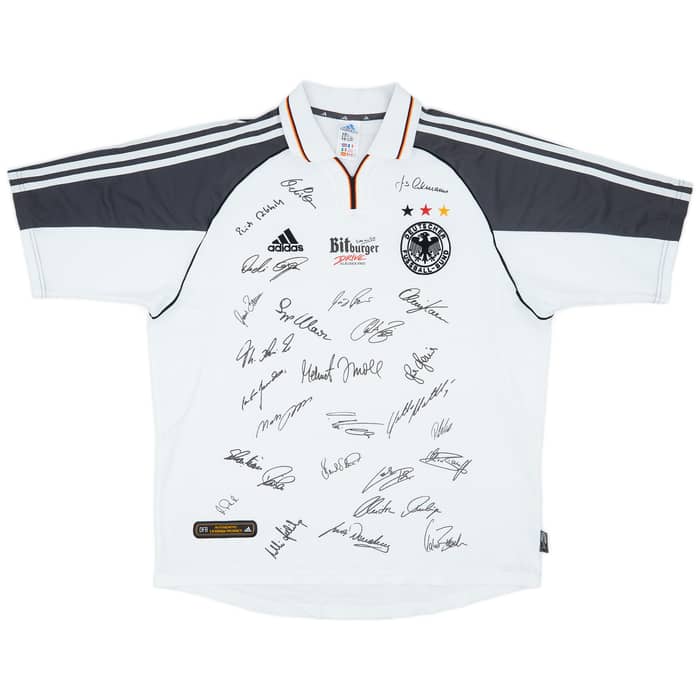 2000-02 Germany 'Squad Signed' Home Shirt - 9/10 - (L)