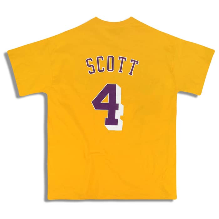 2014 LA Lakers Scott #4 Opening Night Tee XL