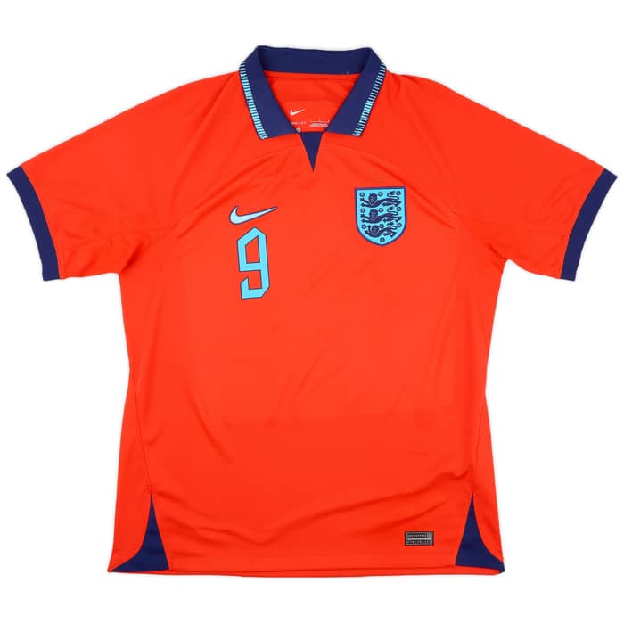 2022-23 England Away Shirt Kane #9 - 9/10 - (L)