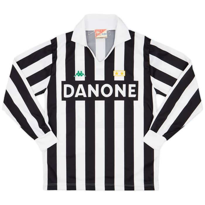 1992-94 Juventus Basic Home L/S Shirt #10 - 8/10 - (L)