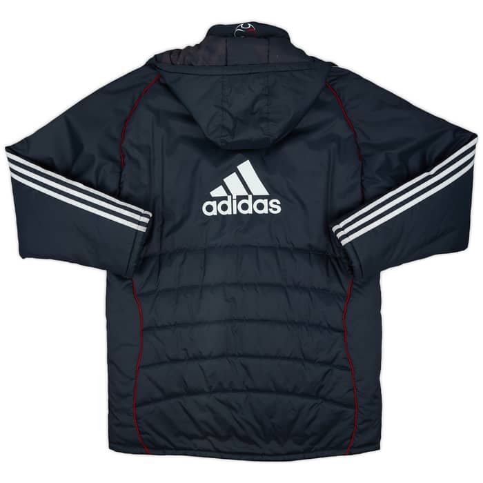2006-07 Liverpool adidas Padded Bench Coat - 7/10 - (S)
