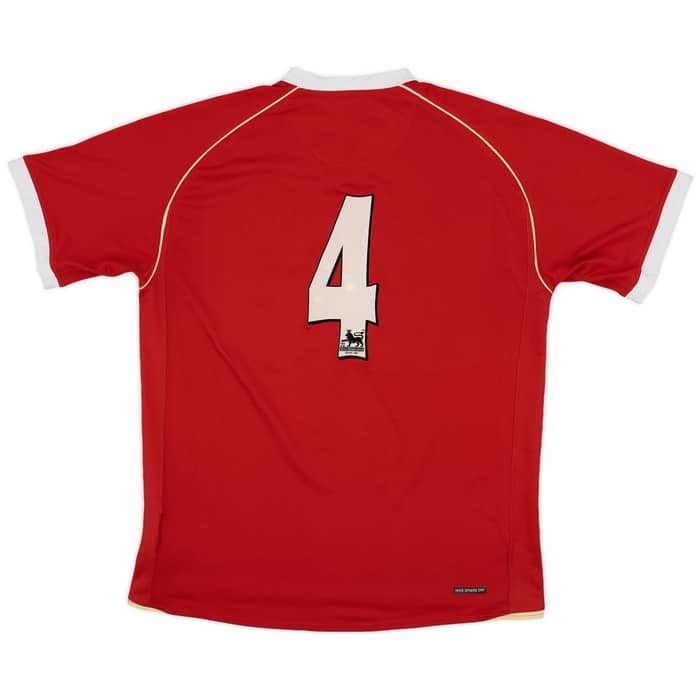 2006-07 Manchester United Home Shirt #4 - 6/10 - (L)