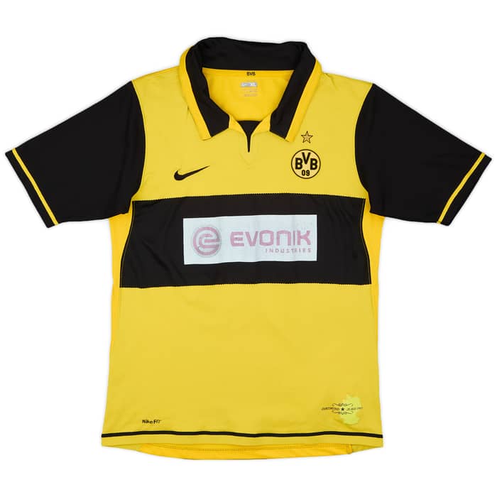 2007-08 Borussia Dortmund Home Shirt Klimowicz #19 - 6/10 - (XL.Boys)