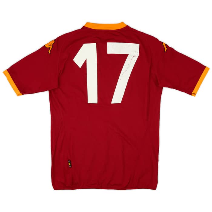 2007-08 Roma Home Shirt #17 - 5/10 - (M)