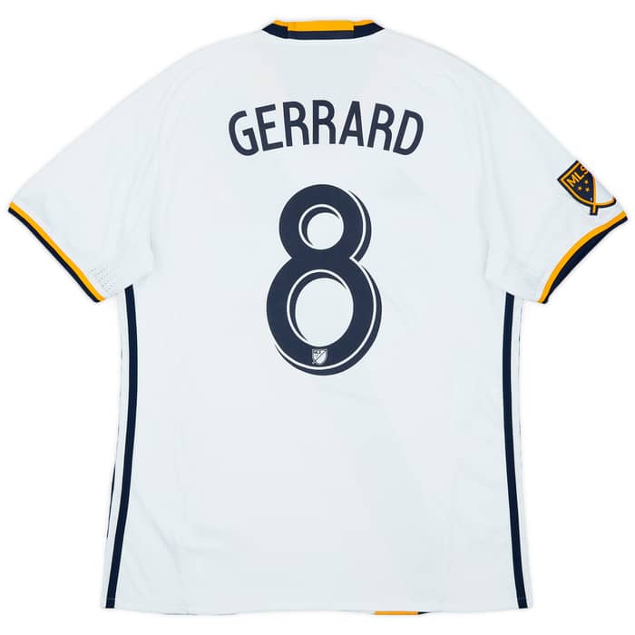 2016-17 LA Galaxy Home Shirt Gerrard #8 - 9/10 - (M)