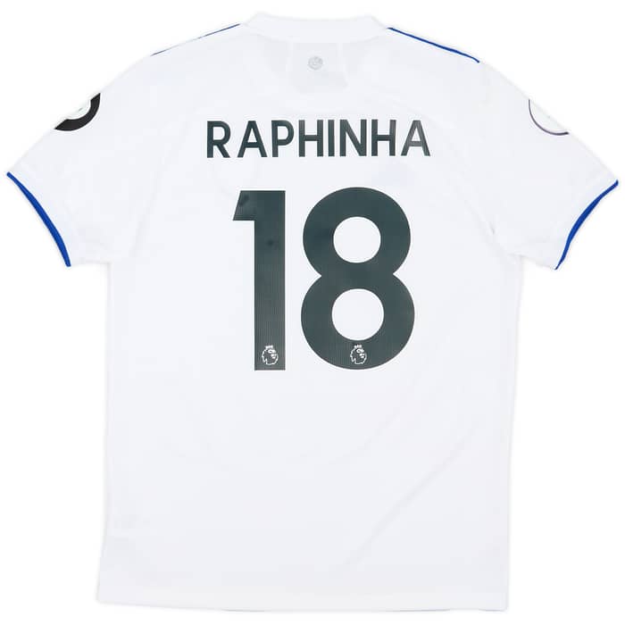 2020-21 Leeds United Home Shirt Raphinha #18 - 8/10 - (M)