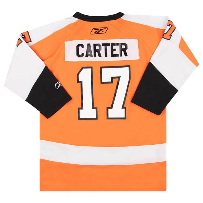 2007-10 Philadelphia Flyers Carter #17 Reebok Replica Jersey (Alternate) Y