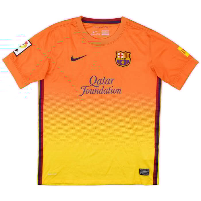 2012-13 Barcelona Away Shirt - 6/10 - (L.Boys)