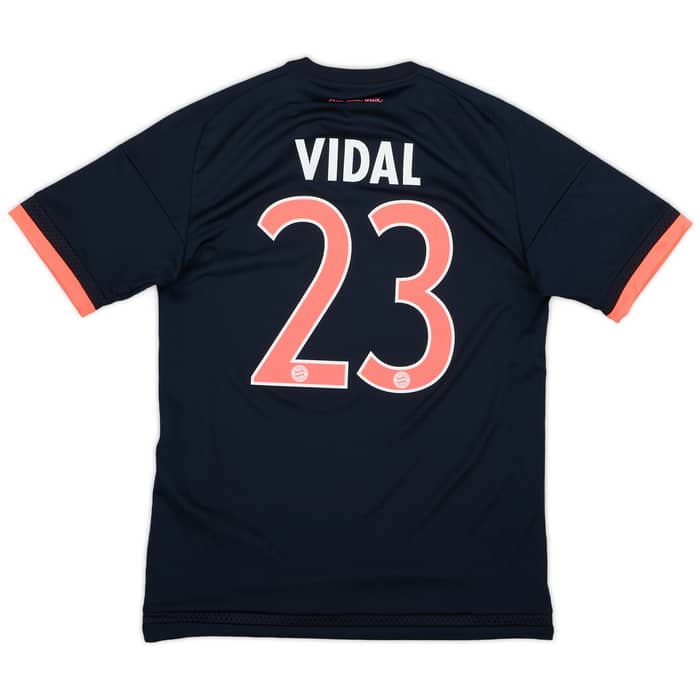 2015-16 Bayern Munich Third Shirt Vidal #23 - 8/10 - (S)
