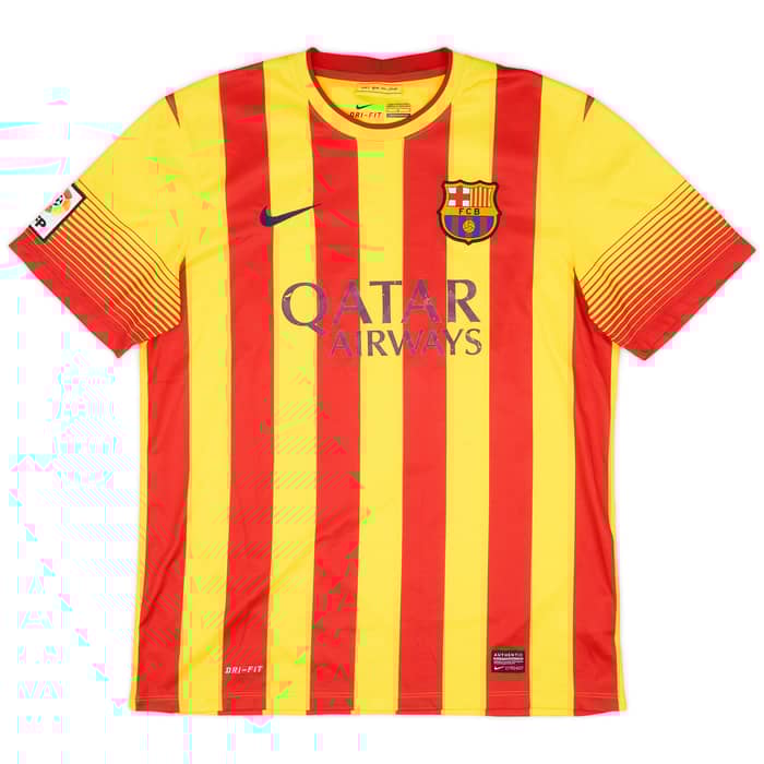 2013-15 Barcelona Away Shirt Messi #10 - 6/10 - (L)