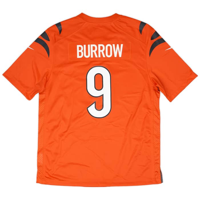 2021-24 Cincinnati Bengals Burrow #9 Nike Game Alternate Jersey (L)