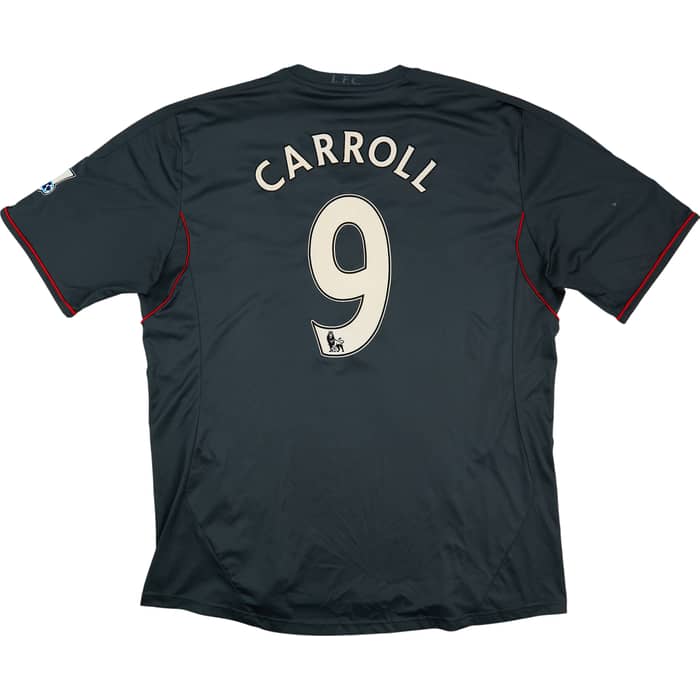 2011-12 Liverpool Away Shirt Carroll #9 - 4/10 - (3XL)