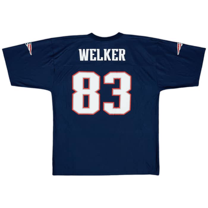 2008-11 New England Patriots Welker #83 NFL Replica Home Jersey - 7/10 - (L)