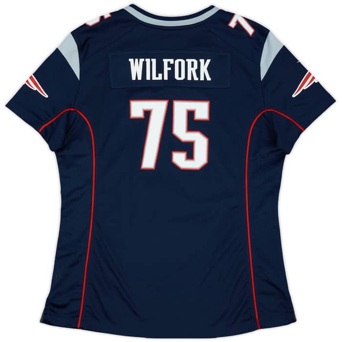 2015 New England Patriots Wilfork #75 Nike Game Home Jersey - 7/10 - (L)