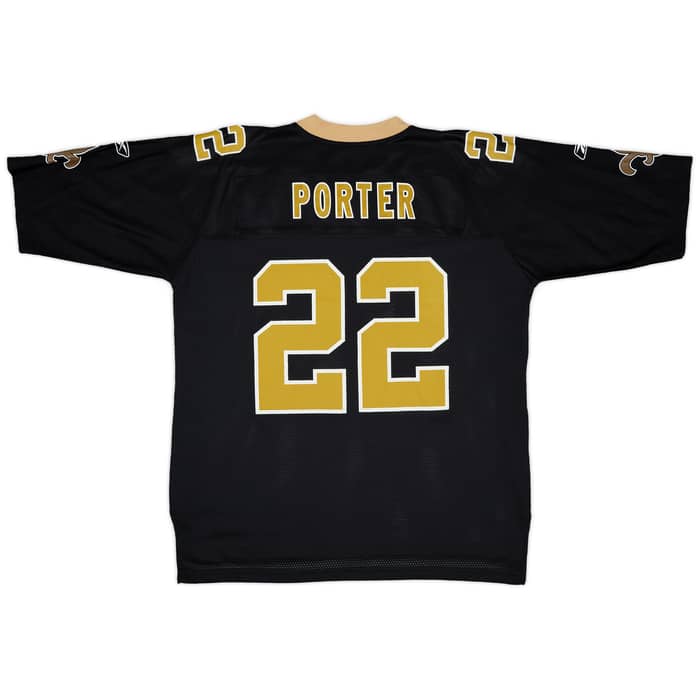 2010 New Orleans Saints Porter #22 Reebok On Field Home Jersey - 9/10 - (XL)