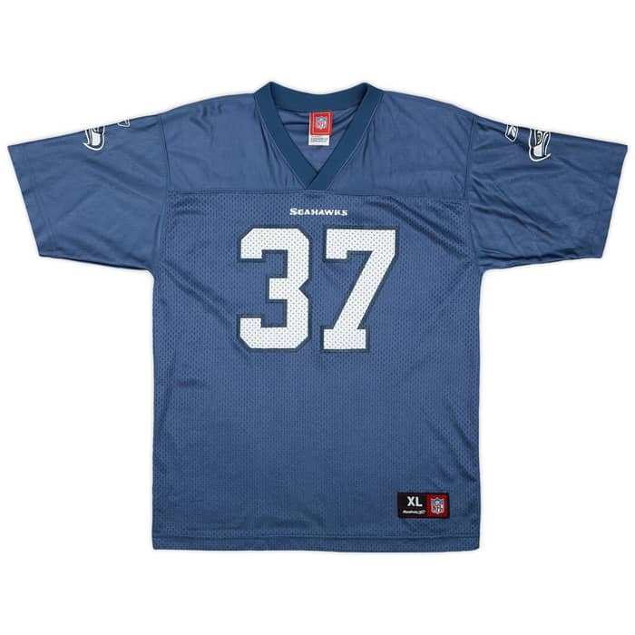 2005-06 Seattle Seahawks Alexander #37 Reebok Replica Home Jersey - 9/10 - (XL.Boys)