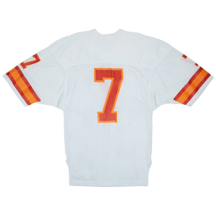 1985 Tampa Bay Buccaneers Risher #7 Russell Athletic Team Issue Away Jersey - 9/10 - (XL)