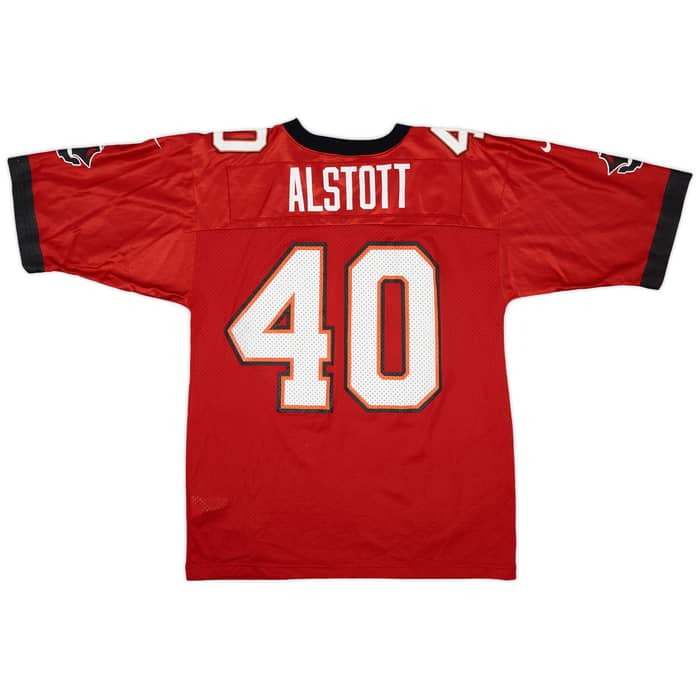 1997-99 Tampa Bay Buccaneers Alstott #40 Nike Home Jersey - 8/10 - (L)