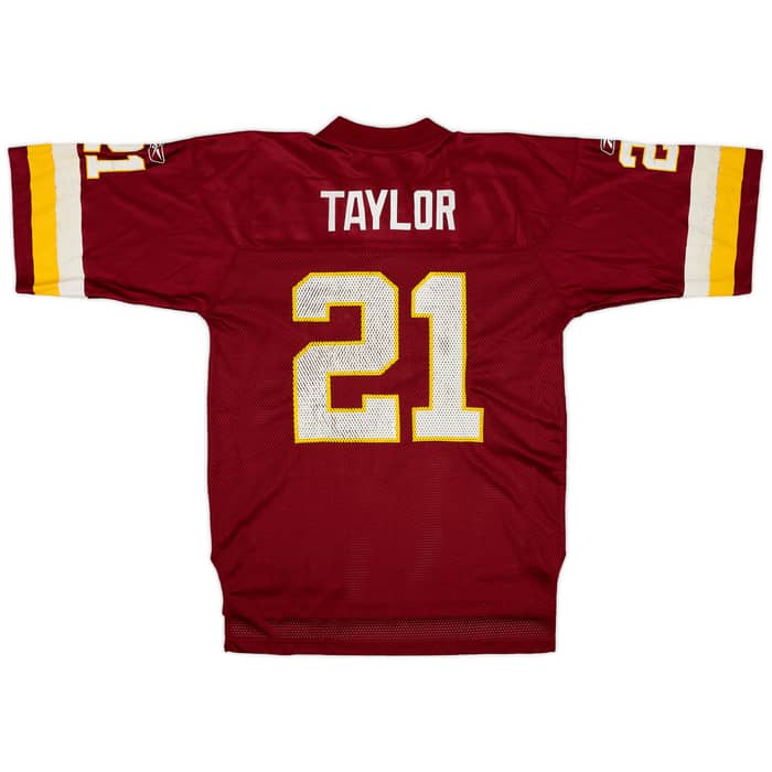 2005-06 Washington Redskins Taylor #21 Reebok On Field Home Jersey - 5/10 - (M)