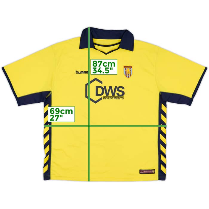 2005-06 Aston Villa Away Shirt Baros #10 - 6/10 - (3XL)