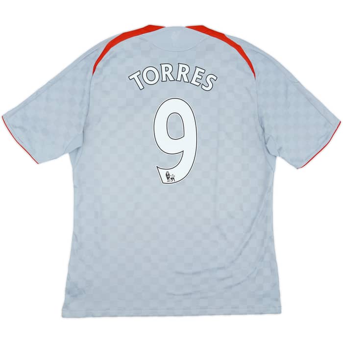 2008-09 Liverpool Away Shirt Torres #9 - 5/10 - (L)
