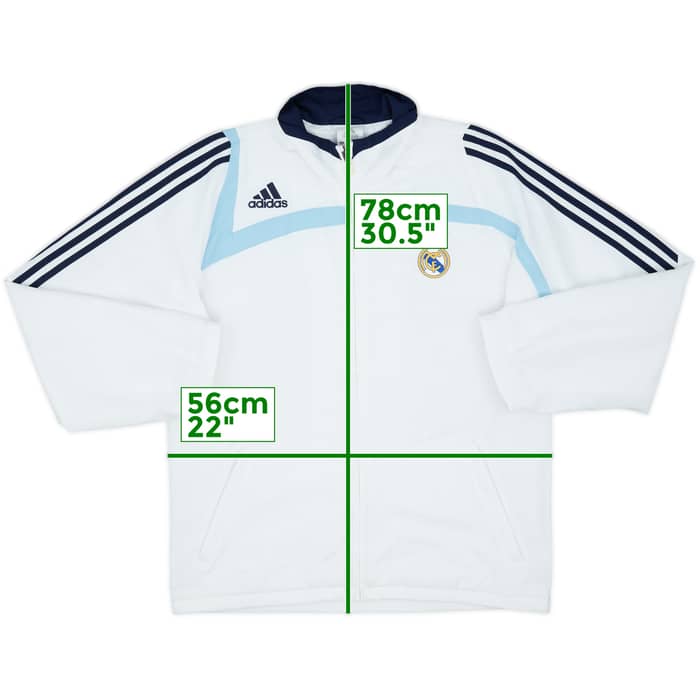 2008-09 Real Madrid adidas Track Jacket - 8/10 - (M)